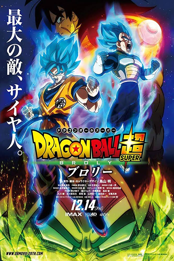 Dragon Ball Super: Broly - Filme Legendado